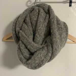 (2for$20) Cozy Ardene Grey Knit Infinity scarf